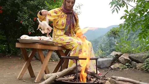 9 Warning! You Gonna Eat Your Fingers With This Traditional Shah Polo Recipe ♧ Village Cooking