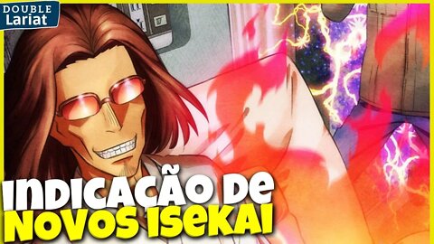 ANIMES NOVOS DO GÊNERO ISEKAI