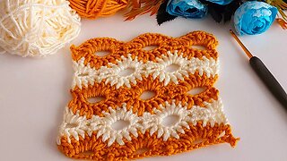 💥How to crochet most popular lace stitch