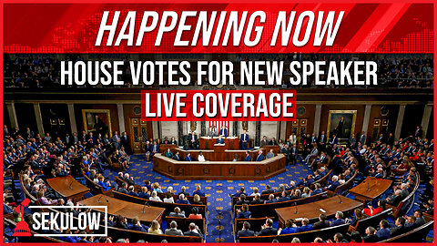 HAPPENING NOW: House Votes for New Speaker - Live Coverage