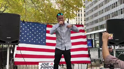 LIVE: Anti-Mandate Rally at City Hall, NYC