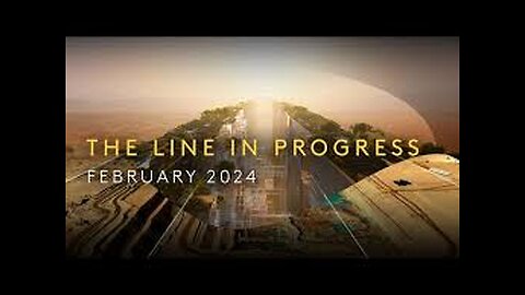 THE LINE in Progress - February 2024 #TheLine #NEOM