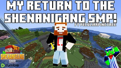 Placing Blocks, Stocking Shops, Not Dying, a usual day on the Shenanigang SMP!
