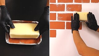6 amazing ideas for finishing walls yourself in minutes! 🌟