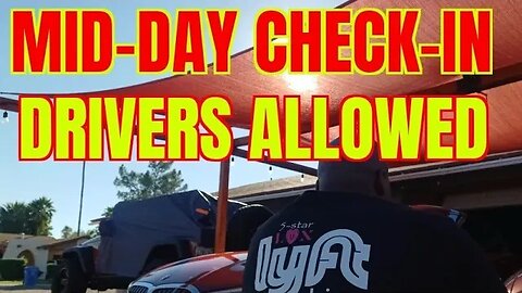 RIDESHARE Mid-Day Check-In! ALL DRIVERS ALLOWED!