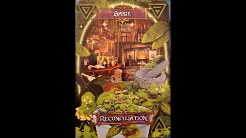 #4 Witches' Kitchen Oracle Cards Basil