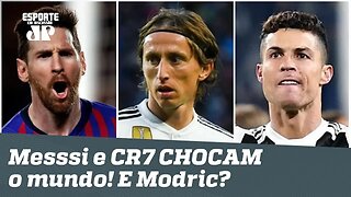 Messi e Cristiano Ronaldo CHOCAM o mundo dia após dia. E Modric?