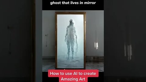 How to use AI to Create Amazing Art #shorts