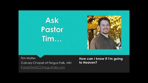 How can I know if I’m going to Heaven?