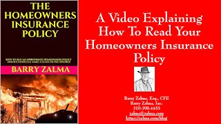 A Video Explaining How to Read and Understand Your Homeowners Policy