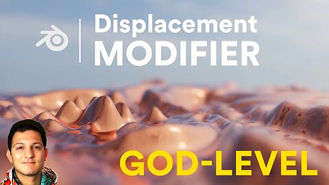 GOD-LEVEL Displacement Modifier in Blender 3D!