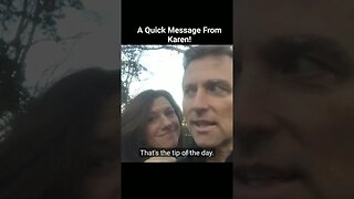 A Quick Message From Karen!