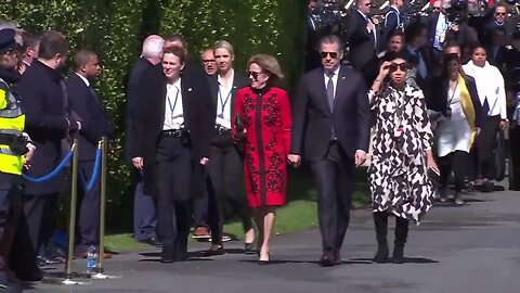 Hunter Biden Arrives At Irish President's Residence Ahead Of Joe Biden's Bilateral Meeting