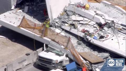 Bridge at Florida International University collapses, multiple people killed