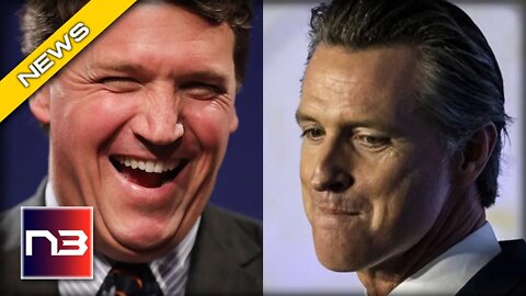 RENT FREE: Newsom Makes Admission About Tucker Carlson That Will Have Him In Stitches