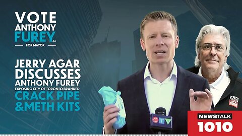 Jerry Agar Discusses Anthony Furey Exposing City of Toronto Branded Crack Pipe & Meth Kits | Full
