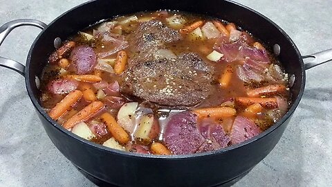 Stovetop Pot Roast | Quick and Easy