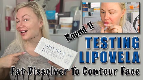 Testing Lipovela, Fat Dissolver to Contour my Face! Maypharm.net, Code Jessica10 saves you Money