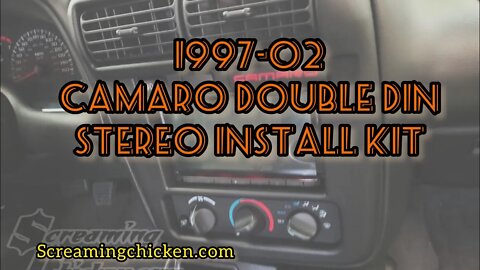 1997-02 Camaro Double DIN Stereo kit
