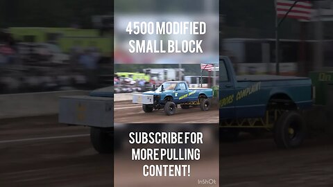 4500 Modified Small Block Pulling Truck! #truckpulls #truckpull #truck #trucks #smallblock