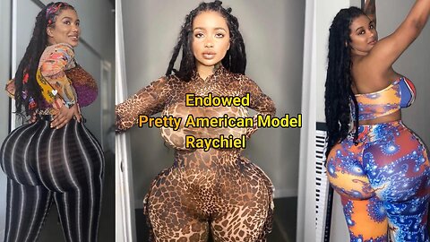 Endowed Pretty American Model Raychiel