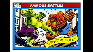 Marvel Famous Battle: The Thing vs Hulk