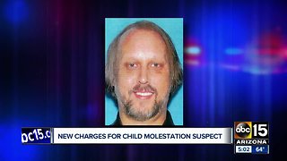New charges for child molestation suspect