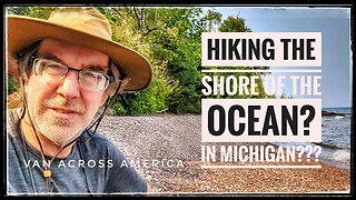 What I Found Hiking the Lake Superior Shoreline in Upper Peninsula Michigan - VAN ACROSS AMERICA