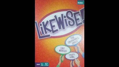 Likewise Board Game (Buffalo Games) -- What's Inside