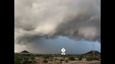 Storm near Tonopah, AZ October 15, 2022