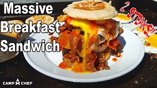 HUGE Breakfast Sandwich!!!