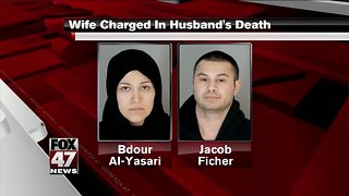 Wife charged with the death of her husband