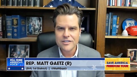 Rep. Matt Gaetz reacts to the Biden Admin possibly funding the Taliban