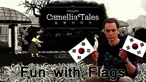 Unfolded: Camellia Tales - Fun with Flags