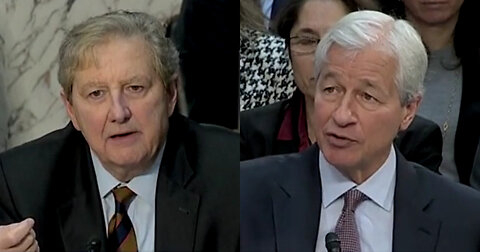 Sen. Kennedy Catches JPMorgan Chase CEO Off Guard With One Blunt Question