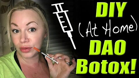 DIY DAO Botox - How to! Wannabe Beauty Guru | Code Jessica10 Saves you Money