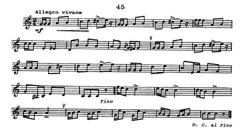 [TRUMPET ETUDE] Wurm 45 Easy Etudes for Trumpet - 45 (End of the Book)