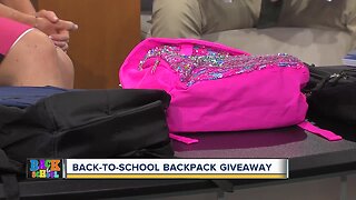 Free backpack giveaway today