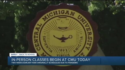 In-person classes begin at Central Michigan University