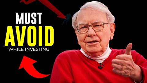 "Avoid These 7 Mistakes While Investing" - Warren Buffett