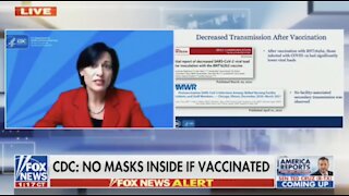 Science decided to kick in yesterday so fully vaccinated people can now go maskless outside & inside