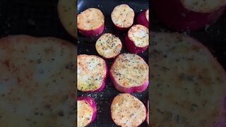 Batata doce ASSADA na Air Fryer #shorts #shortsyoutube