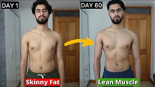 60 Day Body TRANSFORMATION After Lockdown (skinny fat to lean muscle)