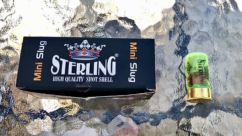 Sterling 12 Gauge Mini Slugs - Breakdown