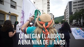 Argentina le niega el aborto a una niña de 11 años