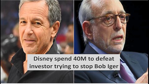 Bob Iger wins proxy battle against Nelson Peltz RIP Disney