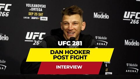 Dan Hooker: "The best guy that wants to fight me is ‘The Diamond