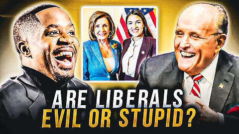 Are Liberals Evil Or Stupid With Rudy Giuliani | Terrence K. Williams Show