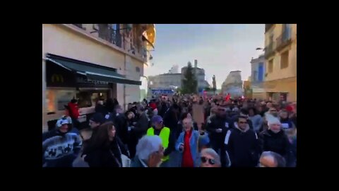 FRANCE Rising In Protest Against Mandates