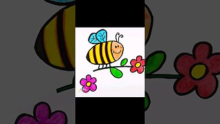 Drawing and Coloring Bumblebees! 🐝